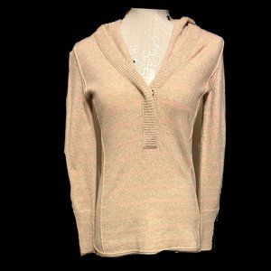 Banana Republic Merino Wool Stripe Hooded Sweater-S